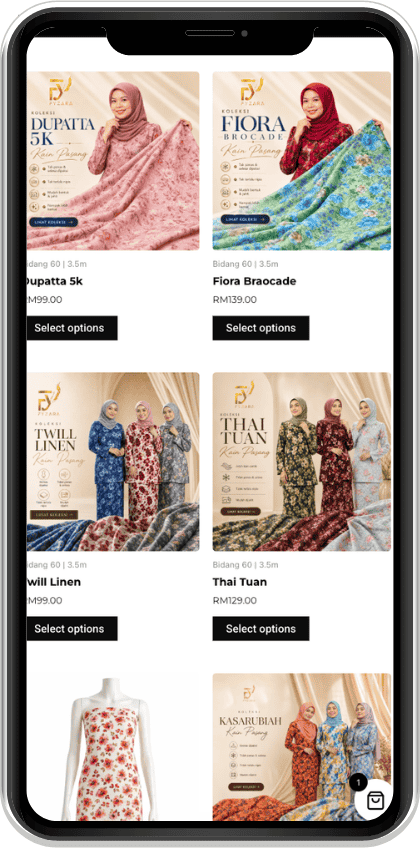 Website Mockup Phone 3