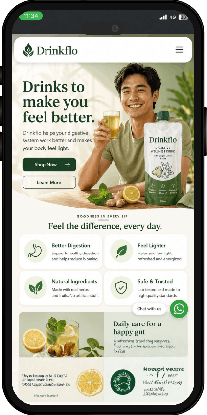 Website Mockup 5