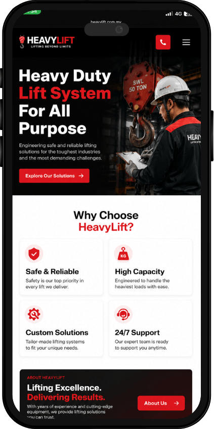 Website Mockup 1